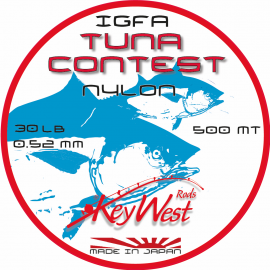 Key West Tuna Contest Nylon I.G.F.A. Blu 30lb 0,52mm 500mt